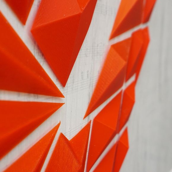 DGEmily Geometric Saxphone Wall Art | Large-Scale Wall Decor | Custom Sizes!! - Picture 7 of 9